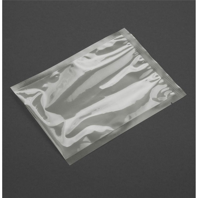 Sacs gaufr&eacute;s compostables pour machine sous vide Vogue 300x400mm (Lot de 50) - Gastronoble - AT107