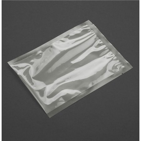 Sacs gaufr&eacute;s compostables pour machine sous vide Vogue 300x400mm (Lot de 50) - Gastronoble - AT107