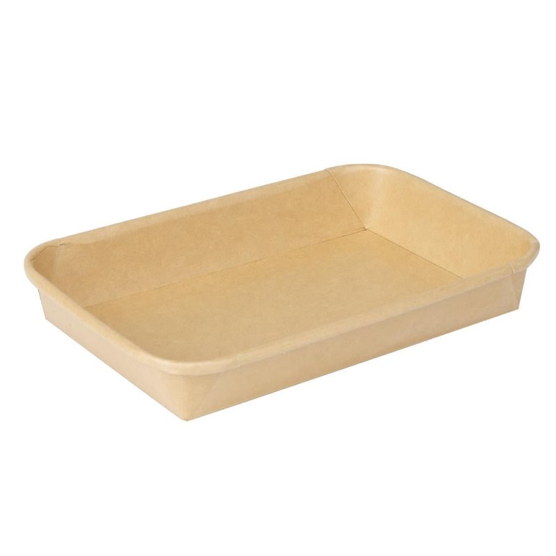 Barquettes &agrave; sushi No 3 Fiesta Recyclable 160x115mm (lot de 300) - Gastronoble - HX288