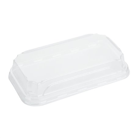 Couvercles en PET pour barquettes &agrave; sushi No. 1 Fiesta Recyclable (lot de 300) - Gastronoble - HX291