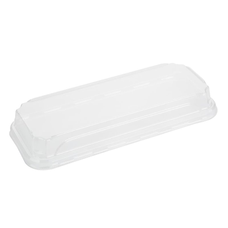 Couvercles en PET pour barquettes &agrave; sushi No. 2 Fiesta Recyclable (lot de 300) - Gastronoble - HX292