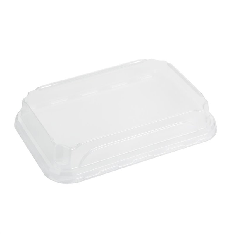 Couvercles en PET pour barquettes &agrave; sushi No. 3 Fiesta Recyclable (lot de 300) - Gastronoble - HX293