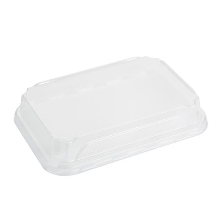 Couvercles en PET pour barquettes &agrave; sushi No. 3 Fiesta Recyclable (lot de 300) - Gastronoble - HX293