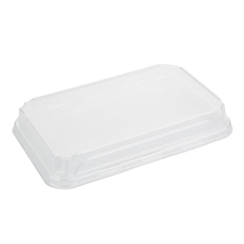 Couvercles en PET pour barquettes &agrave; sushi No. 7 Fiesta Recyclable (lot de 300) - Gastronoble - HX294