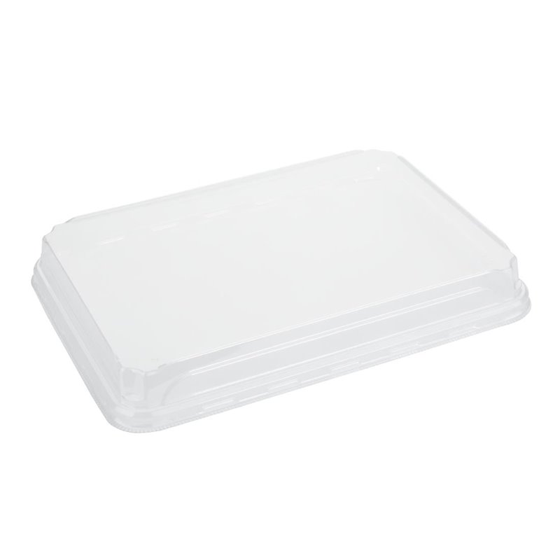 Couvercles en PET pour barquettes &agrave; sushi No. 11 Fiesta Recyclable (lot de 300) - Gastronoble - HX295