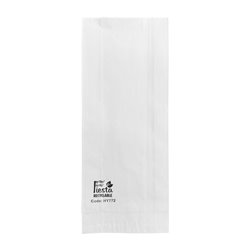 Sacs en papier doubl&eacute;s en aluminium Fiesta Recyclable 250x100x45mm (lot de 500) - Gastronoble - HY772