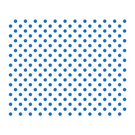 Papier d'emballage burger Fiesta Compostable points bleus 250x300 (lot de 200) - Gastronoble - HY783