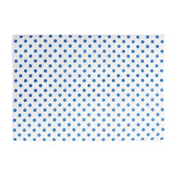 Papier d'emballage burger Fiesta Compostable points bleus 250x350 (lot de 200) - Gastronoble - HY792
