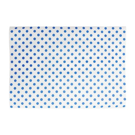 Papier d'emballage burger Fiesta Compostable points bleus 250x350 (lot de 200) - Gastronoble - HY792