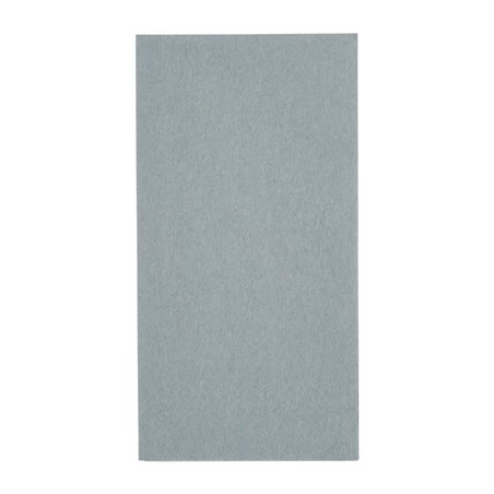 Serviettes d&icirc;ner 2 plis format 1/8 Fiesta Recyclable 400mm grises (lot de 2000) - Gastronoble - FE247