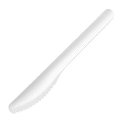 Couteaux en papier Fiesta Compostable 165 mm (lot de 100) - Gastronoble - HT484