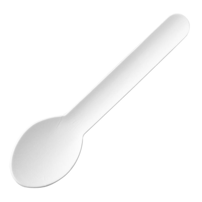 Cuill&egrave;res &agrave; caf&eacute; en papier Fiesta Compostable 132 mm (lot de 100) - Gastronoble - HT486