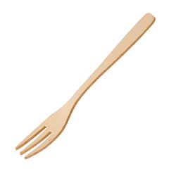 Mini fourchettes en bambou Sier Disposables 98mm (lot de 200) - Gastronoble - HZ713