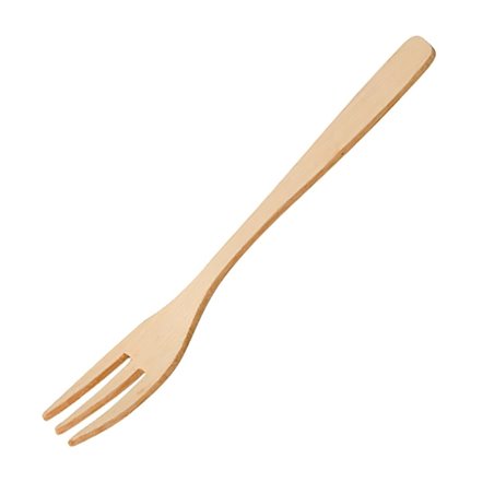 Mini fourchettes en bambou Sier Disposables 98mm (lot de 200) - Gastronoble - HZ713