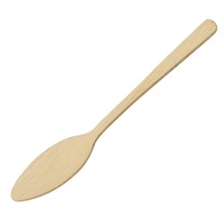 Mini cuill&egrave;res en bambou Sier Disposables 98mm (lot de 200) - Gastronoble - HZ714