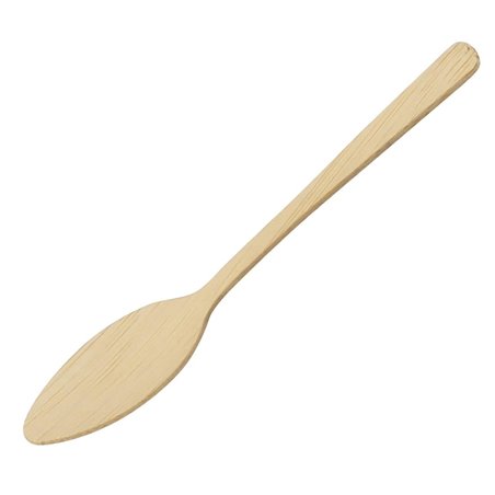 Mini cuill&egrave;res en bambou Sier Disposables 98mm (lot de 200) - Gastronoble - HZ714