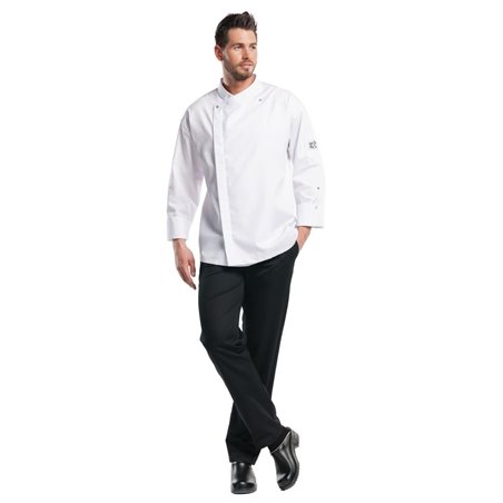 Pantalon de cuisine mixte Chaud Devant Nero noir 56 - Gastronoble - A138-60
