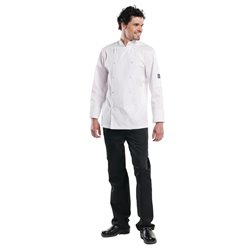 Pantalon de cuisine ample mixte Chaud Devant Baggy noir L - Gastronoble - B515-L