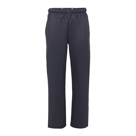 Pantalon de cuisinier Vegas Whites anthracite XL - Gastronoble - BA112-XL