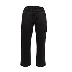 Pantalon cargo Whites noir XL - Gastronoble - BB700-XL