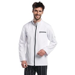 Veste de cuisine mixte Chaud Devant Modena blanche XL - Gastronoble - B500-XL
