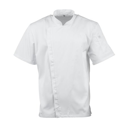 Veste de cuisinier &agrave; manches courtes Chef Works Cannes M - Gastronoble - BB669-M
