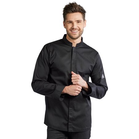 Veste de cuisine Chaud Devant Sabor noire XS - Gastronoble - HU525-XS