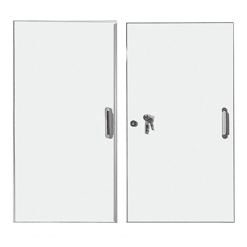 Ensembles de portes compl&egrave;tes pour vitrines libre-service Polar s&eacute;rie G (lot de 2) - Gastronoble - AS389