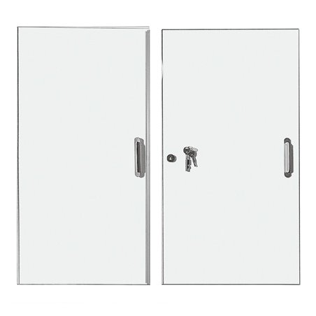 Ensembles de portes compl&egrave;tes pour vitrines libre-service Polar s&eacute;rie G (lot de 2) - Gastronoble - AS389