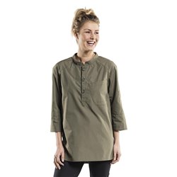 Veste de cuisine mixte Chaud Devant Bujutsu verte taille S - Gastronoble - BA020-S