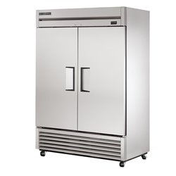 Armoire r&eacute;frig&eacute;r&eacute;e positive 2 portes True 1388L T-49-HC-LD - Gastronoble - CC228