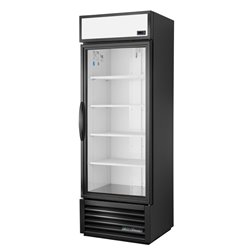 Vitrine positive libre service 1 porte True 538L noire GDM-19T-HC~TSL01 - Gastronoble - CW386