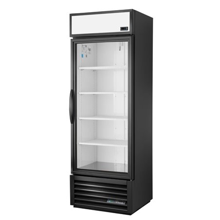 Vitrine positive libre service 1 porte True 538L noire GDM-19T-HC~TSL01 - Gastronoble - CW386