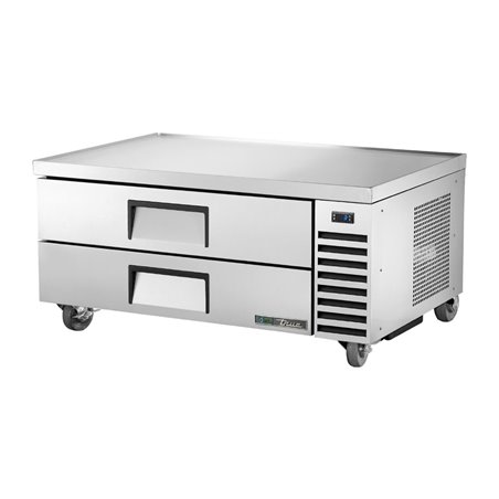 Soubassement r&eacute;frig&eacute;r&eacute; positif deux tiroirs True TRCB-52-HC - Gastronoble - CX125