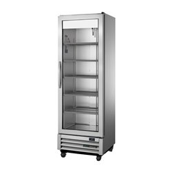 Vitrine r&eacute;frig&eacute;r&eacute;e positive libre service 1 porte True Slimline T-15G-HC-FGD01 - Gastronoble - CX718