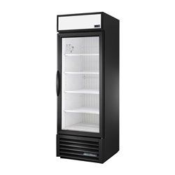 Vitrine positive libre service 1 porte coulissante True GDM-23-HC-TSL01 BLK - Gastronoble - CX781