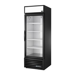 Vitrine positive libre service 1 porte coulissante True GDM-23-HC-TSL01 ALU - Gastronoble - CX782