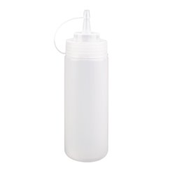 Distributeurs de sauce transparents Nisbets Essentials 340ml (Lot de 6) - Gastronoble - DA113