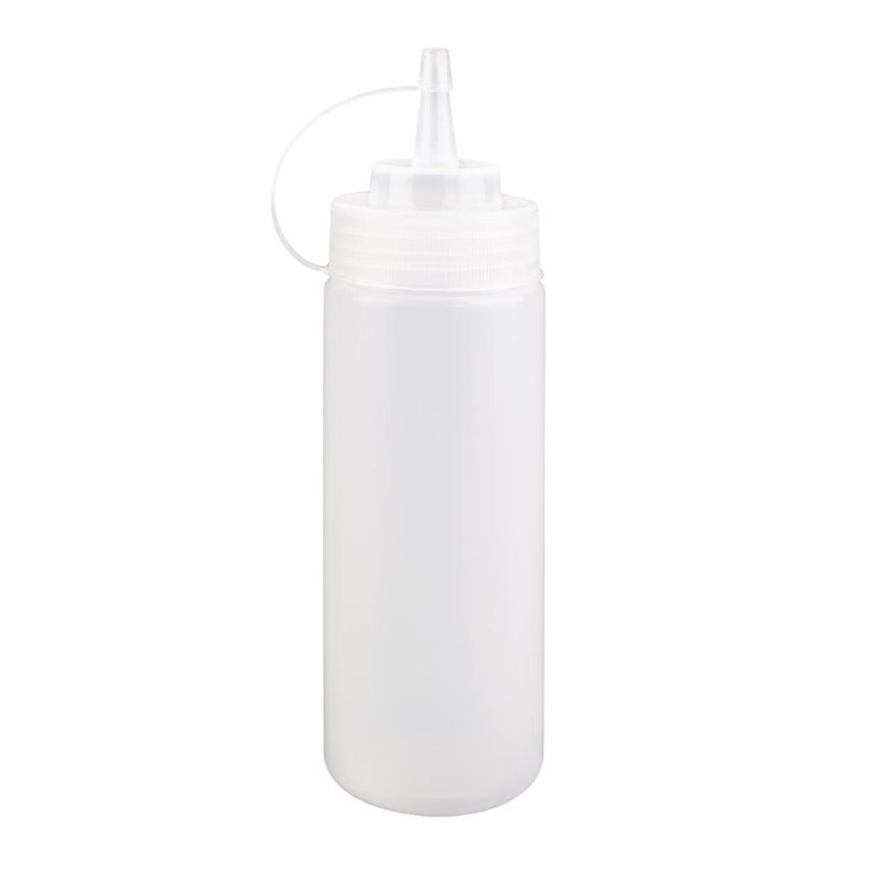 Distributeurs de sauce transparents Nisbets Essentials 340ml (Lot de 6) - Gastronoble - DA113