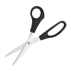 Ciseaux de cuisine noirs Nisbets Essentials 203mm - Gastronoble - DA559