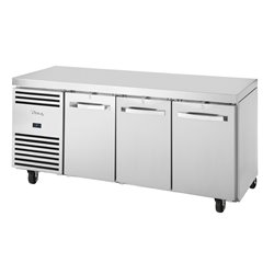 Table r&eacute;frig&eacute;ree positive 3 portes GN 1/1 True TCR1/3-CL-SS-DL-DR-DR - Gastronoble - FA036