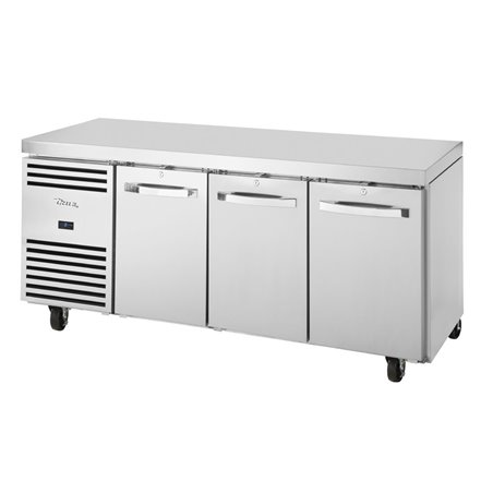 Table r&eacute;frig&eacute;ree positive 3 portes GN 1/1 True TCR1/3-CL-SS-DL-DR-DR - Gastronoble - FA036