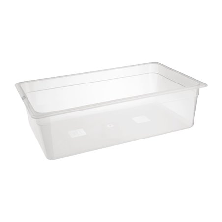 Bac en polypropyl&egrave;ne GN 1/1 sans couvercle Nisbets Essentials 150mm - Gastronoble - FA821