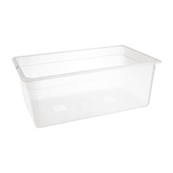 Bac en polypropyl&egrave;ne GN 1/1 sans couvercle Nisbets Essentials 200mm - Gastronoble - FA822