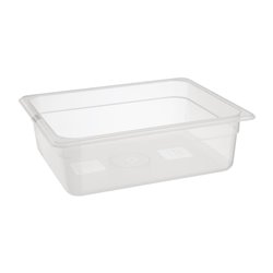 Bac en polypropyl&egrave;ne GN 1/2 sans couvercle Nisbets Essentials 100mm - Gastronoble - FA823