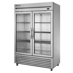 Vitrine r&eacute;frig&eacute;r&eacute;e positive 2 portes True T-49G-FGD01 - Gastronoble - FB002