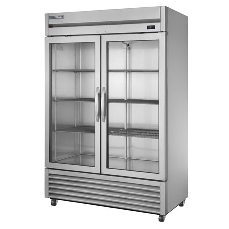 Vitrine r&eacute;frig&eacute;r&eacute;e positive 2 portes True T-49G-FGD01 - Gastronoble - FB002