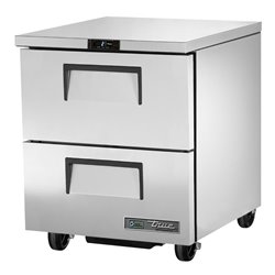 R&eacute;frig&eacute;rateur dessous de comptoir True 2 tiroirs TUC-27D-2-HC - Gastronoble - FB006