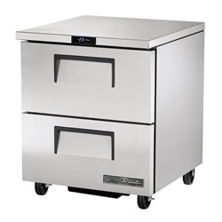 Cong&eacute;lateur dessous de comptoir True 2 tiroirs TUC-27F-D-2-HC - Gastronoble - FB007
