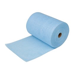Chiffons non tiss&eacute;s bleus Nisbets Essentials (rouleau de 300) - Gastronoble - FB968